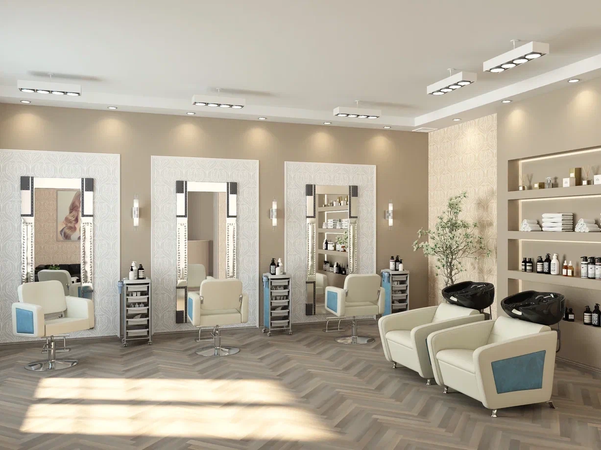 Интерьер парикмахерской